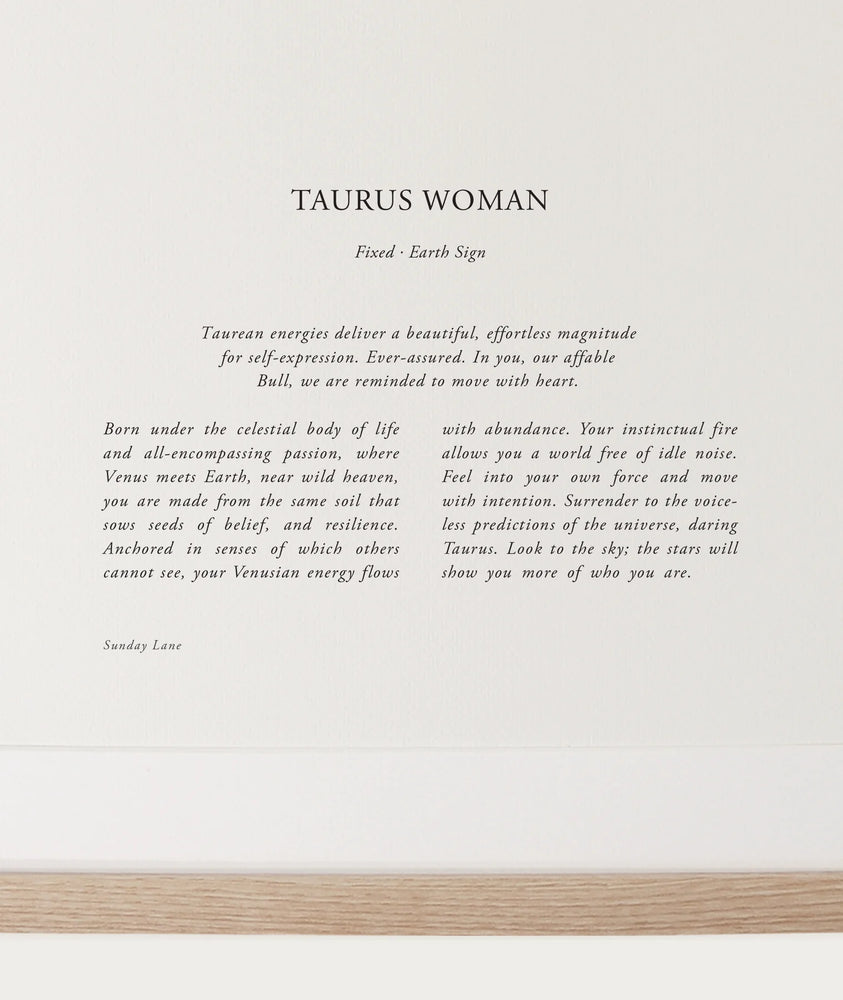 
                  
                    TAURUS WOMAN | 05
                  
                