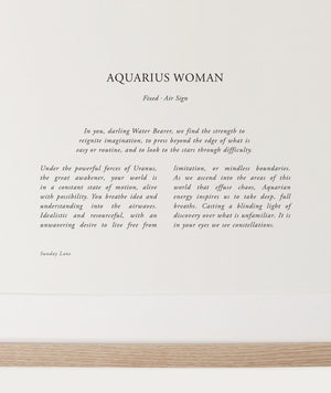 
                  
                    AQUARIUS WOMAN | 05
                  
                