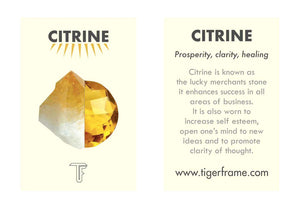 
                  
                    CITRINE CRYSTAL BRACELET - OLIVE GREEN/GOLD
                  
                