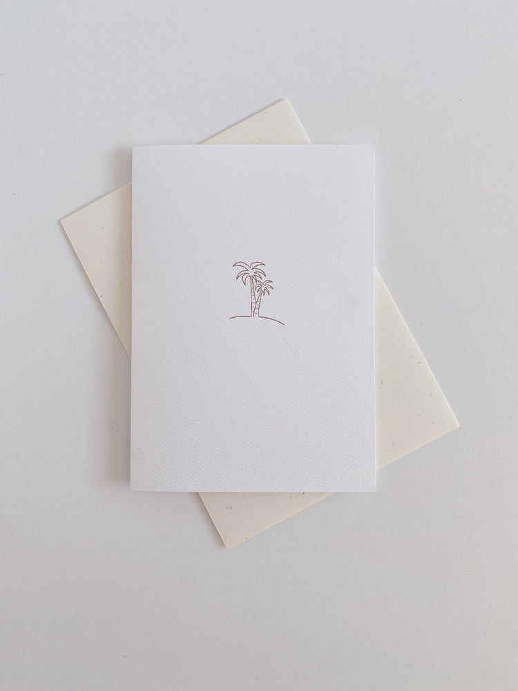 PALM TREES CARD