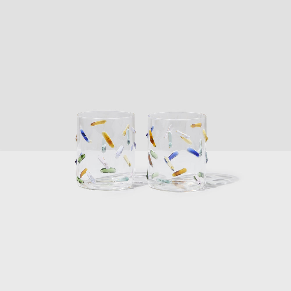 CONFETTI GLASSES |SET 2