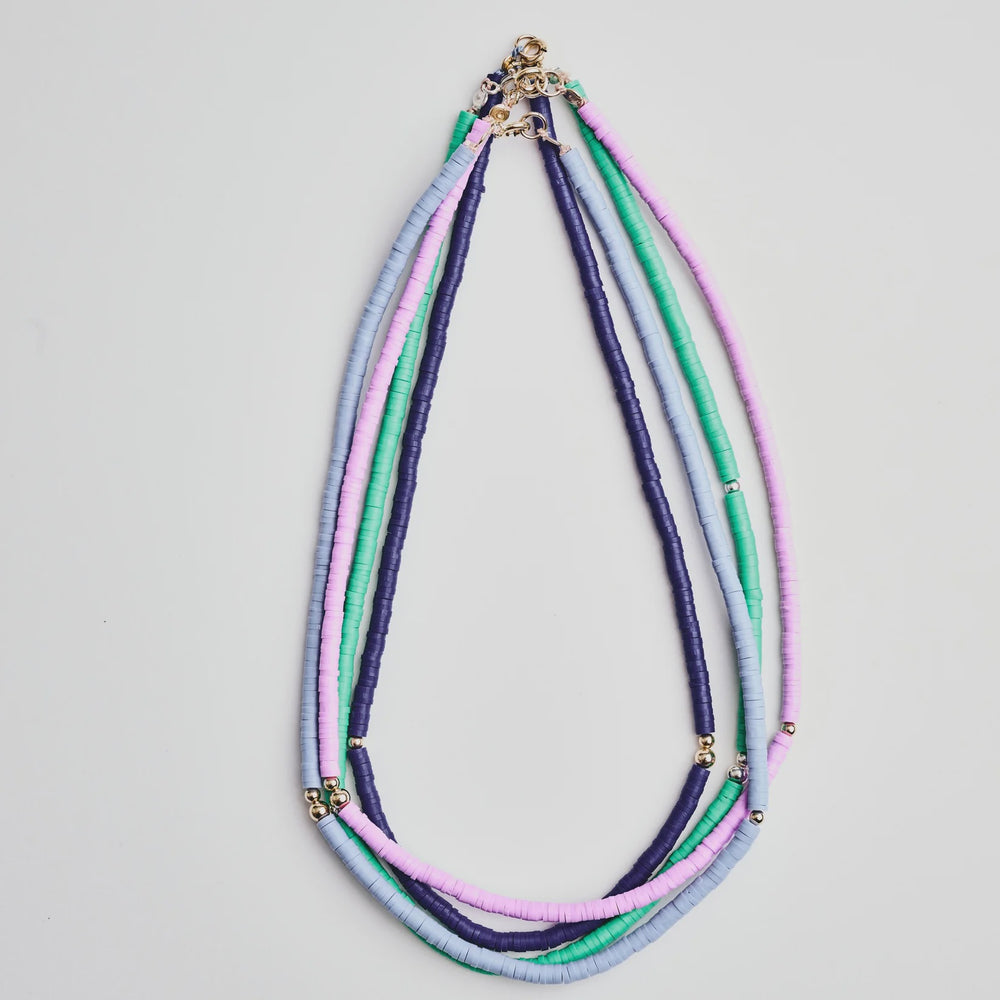 CARNIVAL NECKLACE | LIGHT TURQUOISE